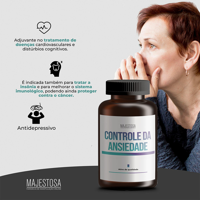 Formula para Ansiedade - Composto controle da Ansiedade - imagem